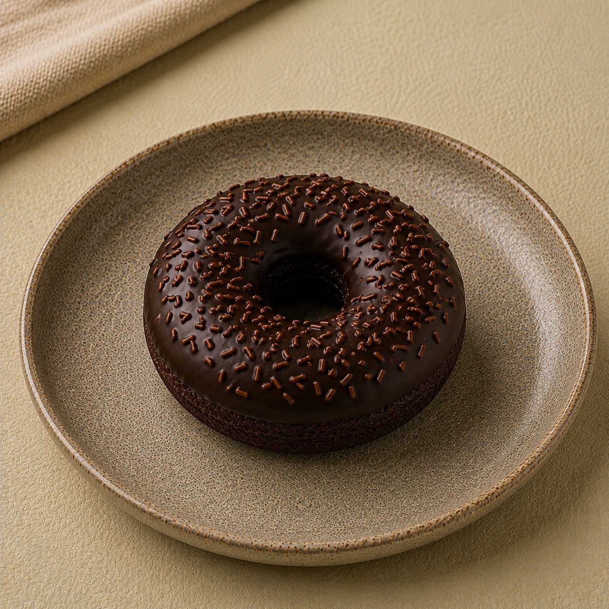Dark Chocolate Donut