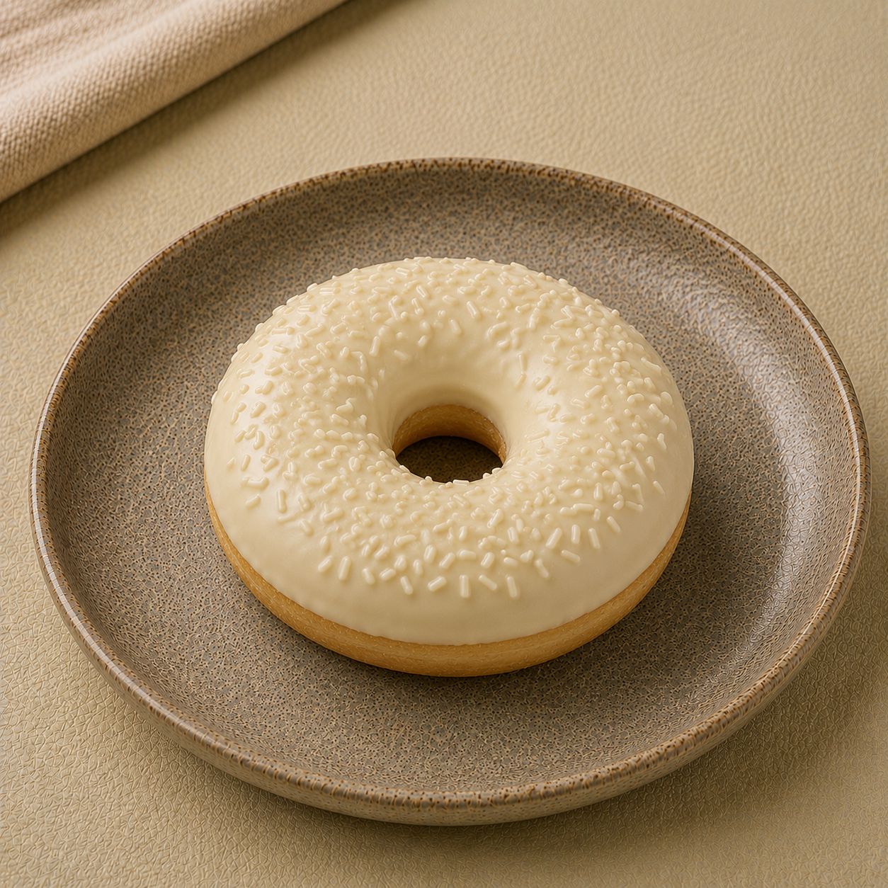 White Chocolate Donut